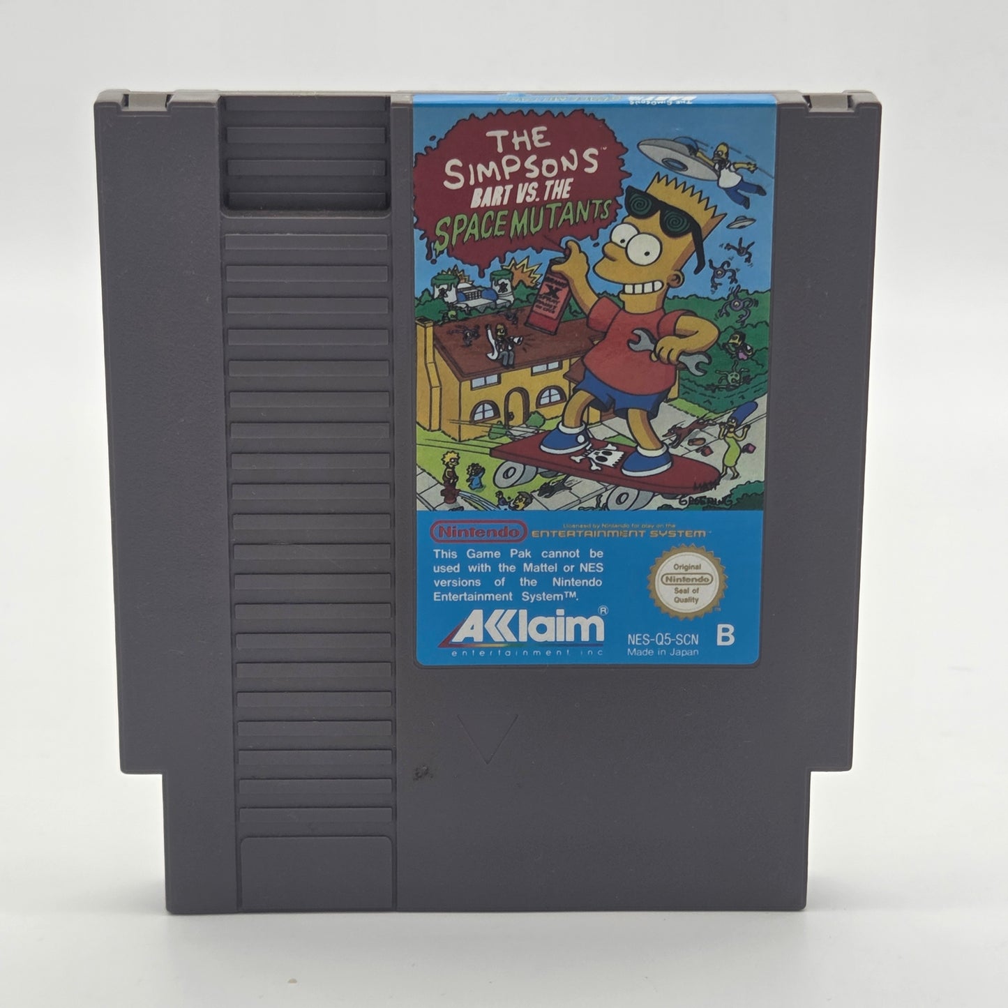 The Simpsons: Bart vs. the Space Mutants (NES - SCN)