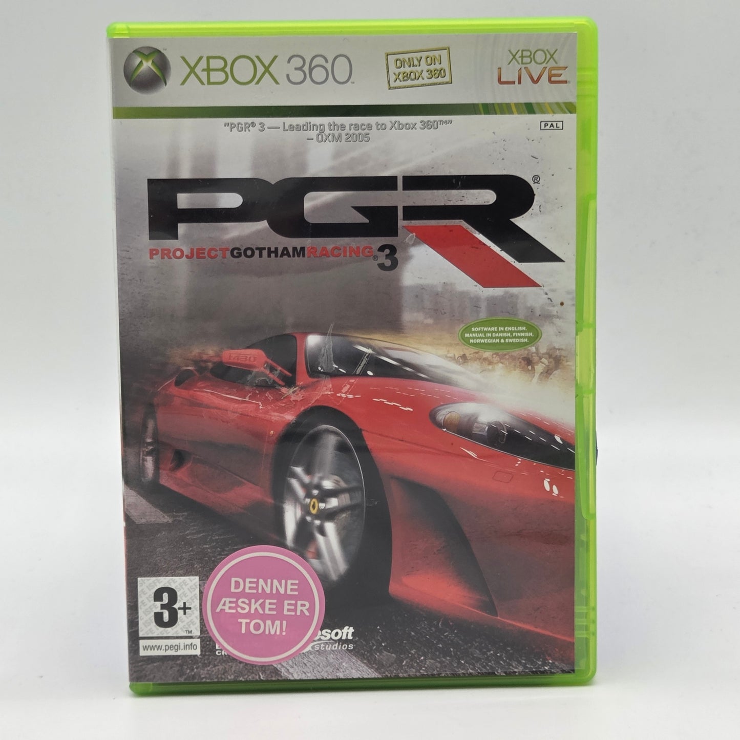 Project Gotham Racing 3 Xbox 360