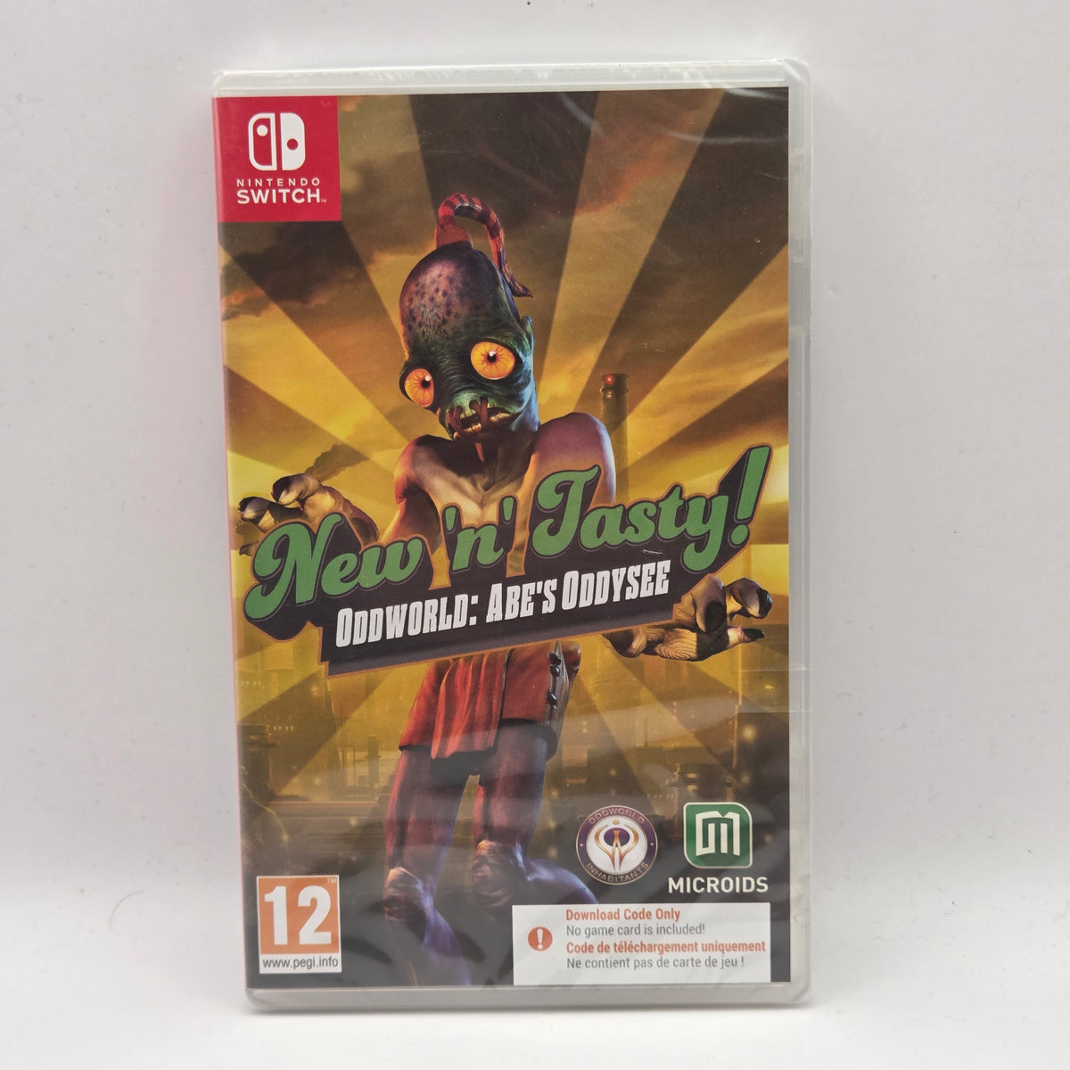 Oddworld: New 'n' Tasty! Abe's Oddysee SEALED (Nintendo Switch)