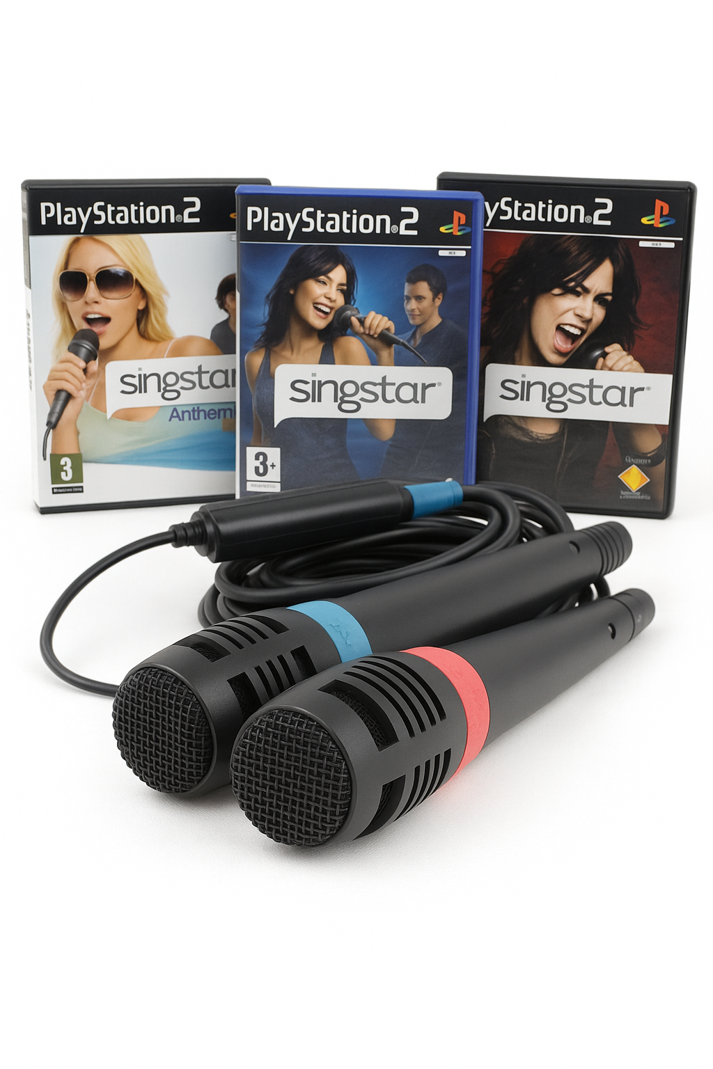 SingStar! Bundle PS2 (inkl. 2 spil)