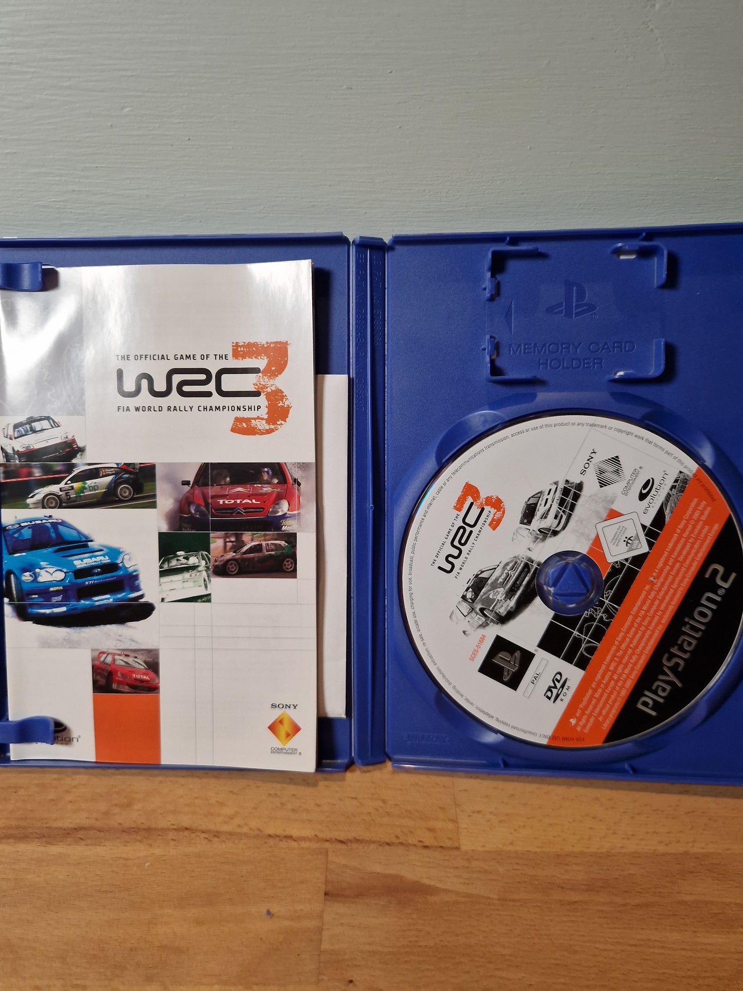 WRC 3 The Official Game of the FIA World Rally Championship PS2