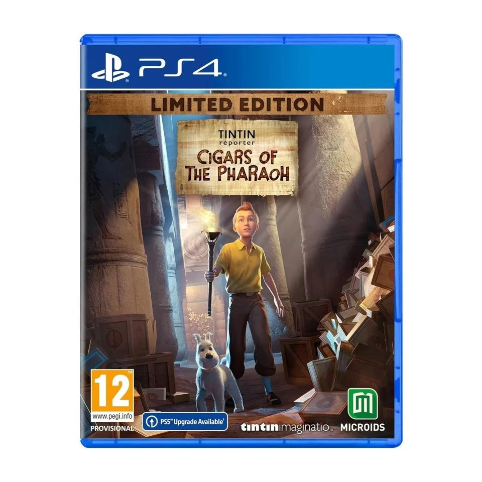 TINTIN Reporter - Cigars of the Pharaoh Limited Edition PS4 (SEALED)