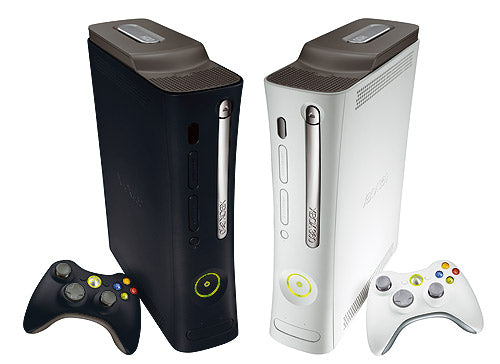 Xbox 360 Bundle med 2 controller & 10 SPIL