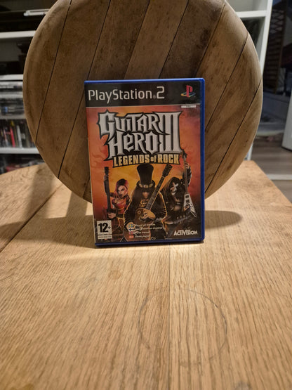 Guitar Hero 3 Legends of Rock PS2