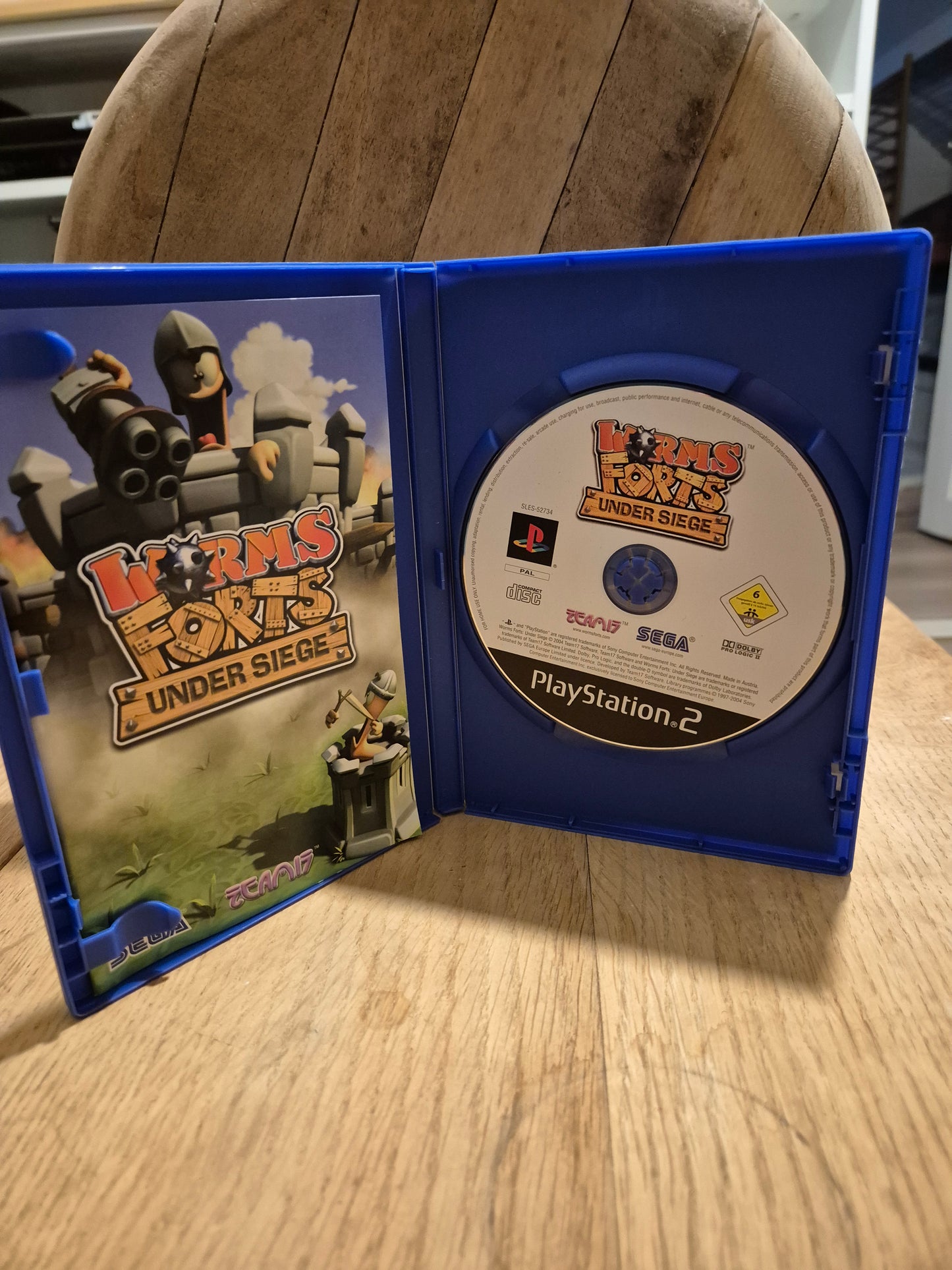 Worms Forts Under Siege PS2