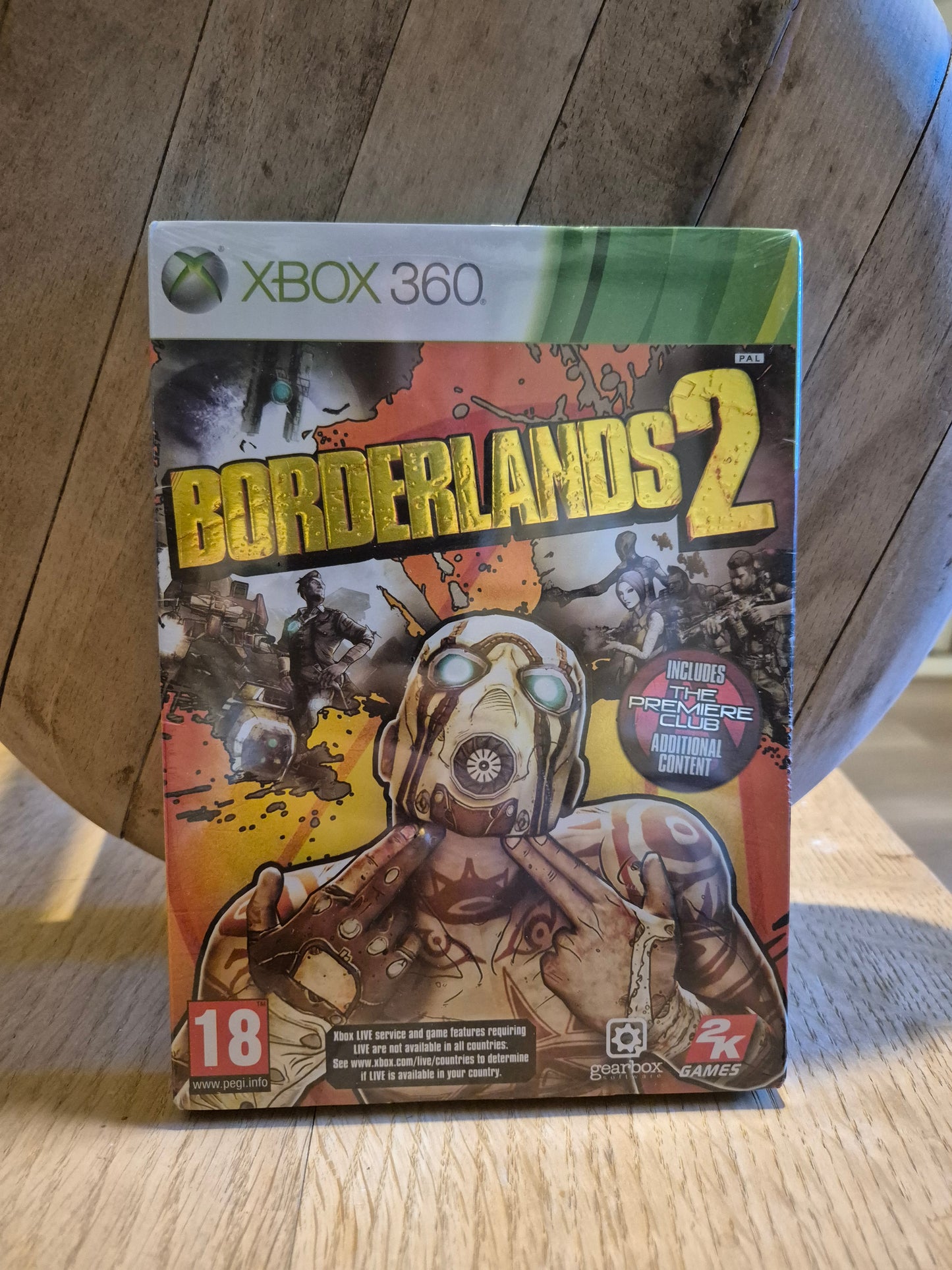 Sjælden* Borderlands 2 Xbox 360 (SEALED)
