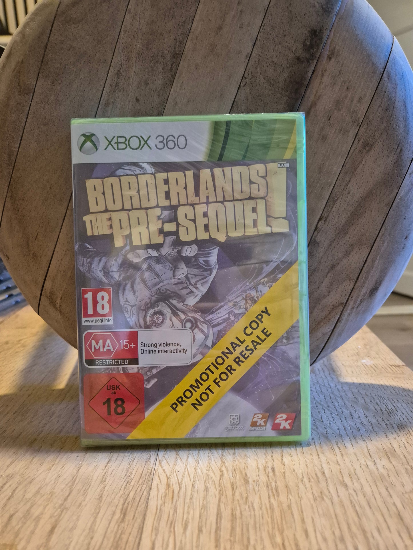 Sjælden* Borderlands: The Pre-Sequel! Xbox 360 (SEALED)