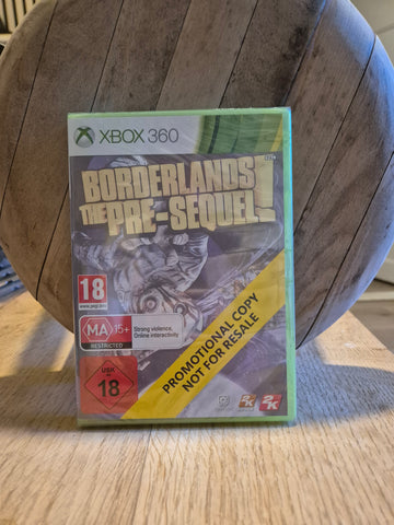 Sjælden* Borderlands: The Pre-Sequel! Xbox 360 (SEALED)