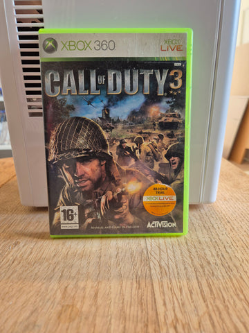 Call of Duty 3 Xbox 360