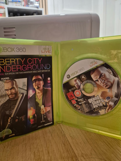 Grand Theft Auto Episodes From Liberty City Xbox 360