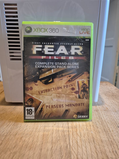 Fear Files Xbox 360