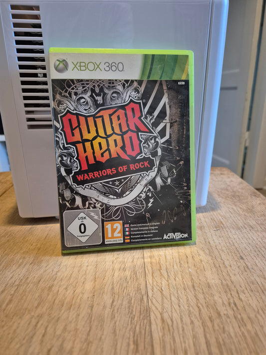 Guitar Hero Warriors or Rock Xbox 360