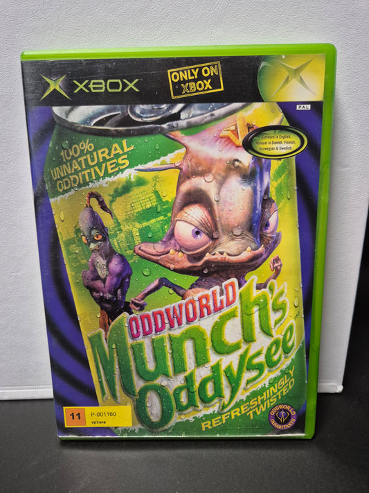 Oddworld Munch's Oddysee Xbox Original