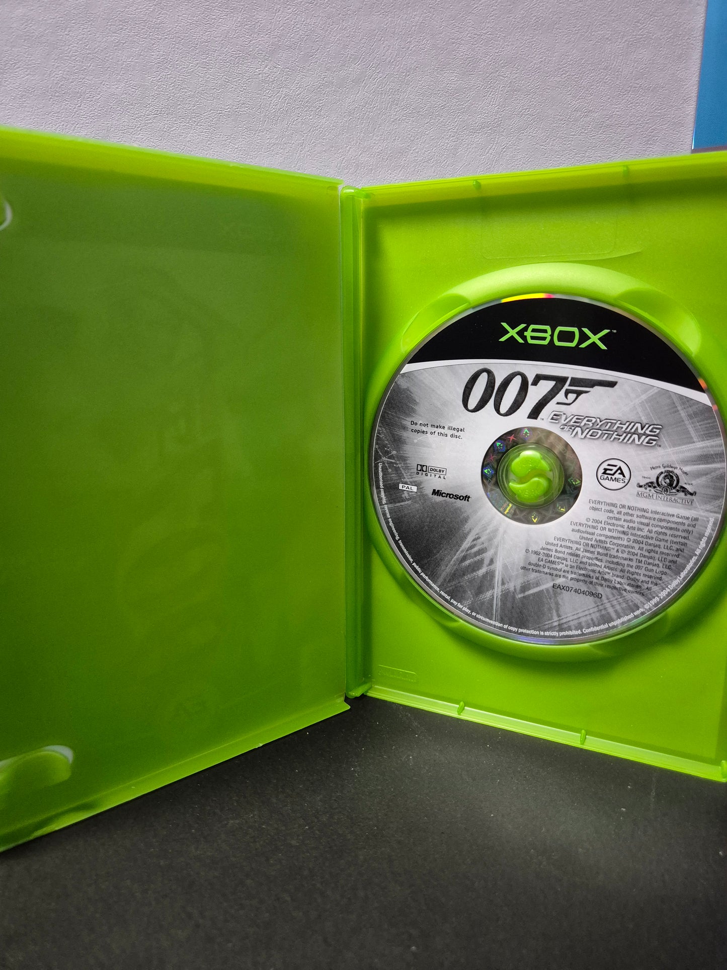 James Bond 007: Everything or Nothing Xbox Original
