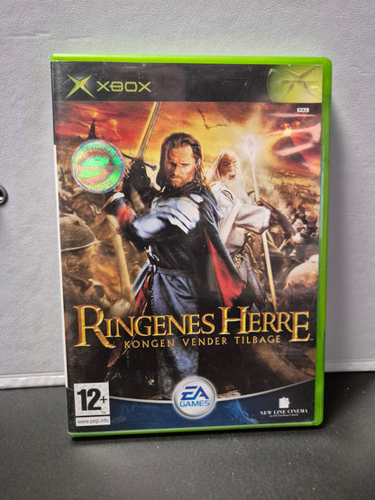 Ringenes Herre Kongen Vender Tilbage Xbox Original