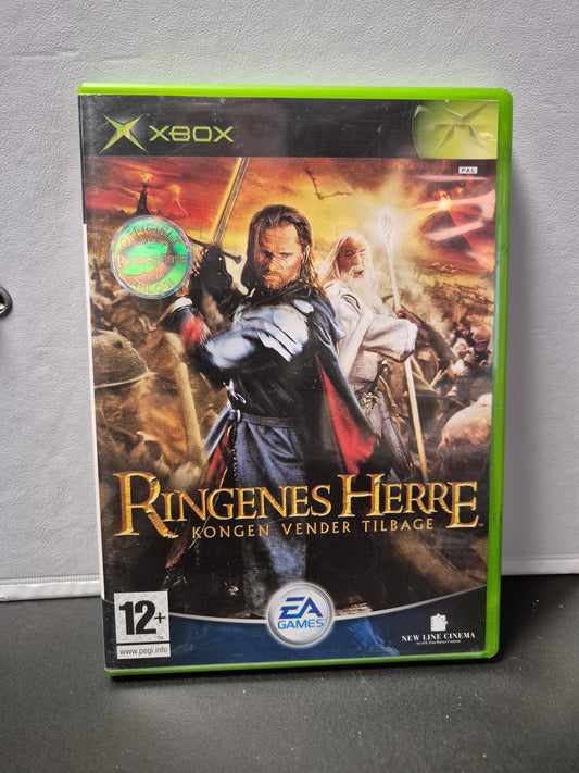 Ringenes Herre Kongen Vender Tilbage Xbox Original