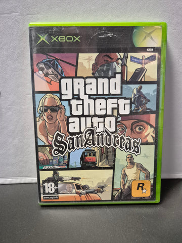 Grand Theft Auto San Andreas Xbox Original