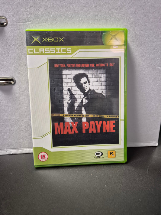 Max Payne Xbox Original