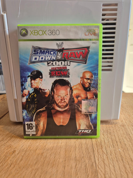 Smakdown vs. Raw 2008 Xbox 360