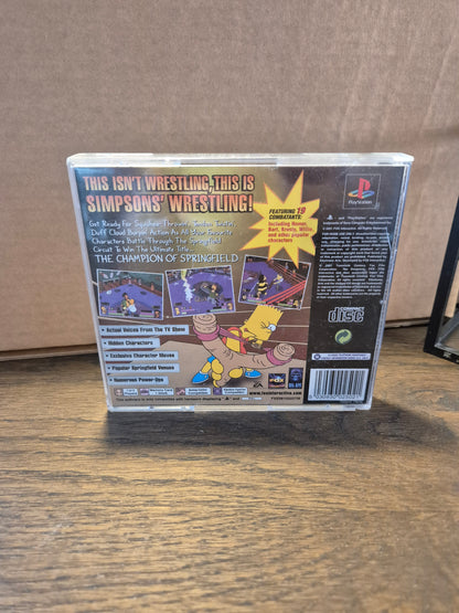 The Simpsons Wrestling PS1