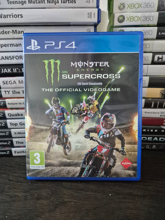 Monster Engery Supercross - The Official Videogame PS4