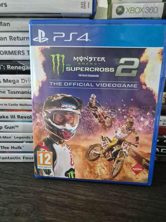Monster Energy Supercross 2 - The Offcial Videogame PS4