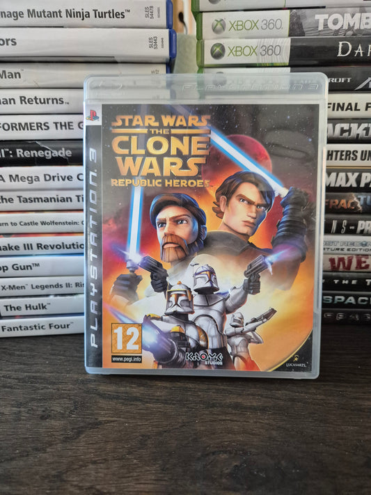 Star Wars The Clone Wars Republic Heroes PS3