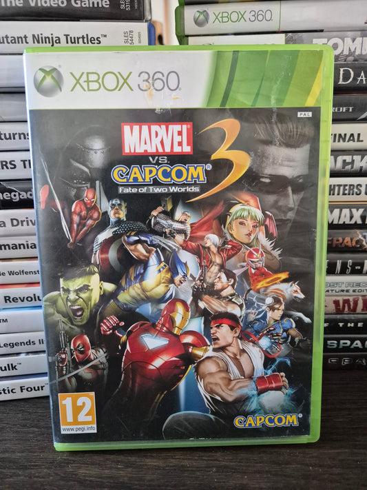 Marvel vs Capcom 3 Fate of two Worlds Xbox 360