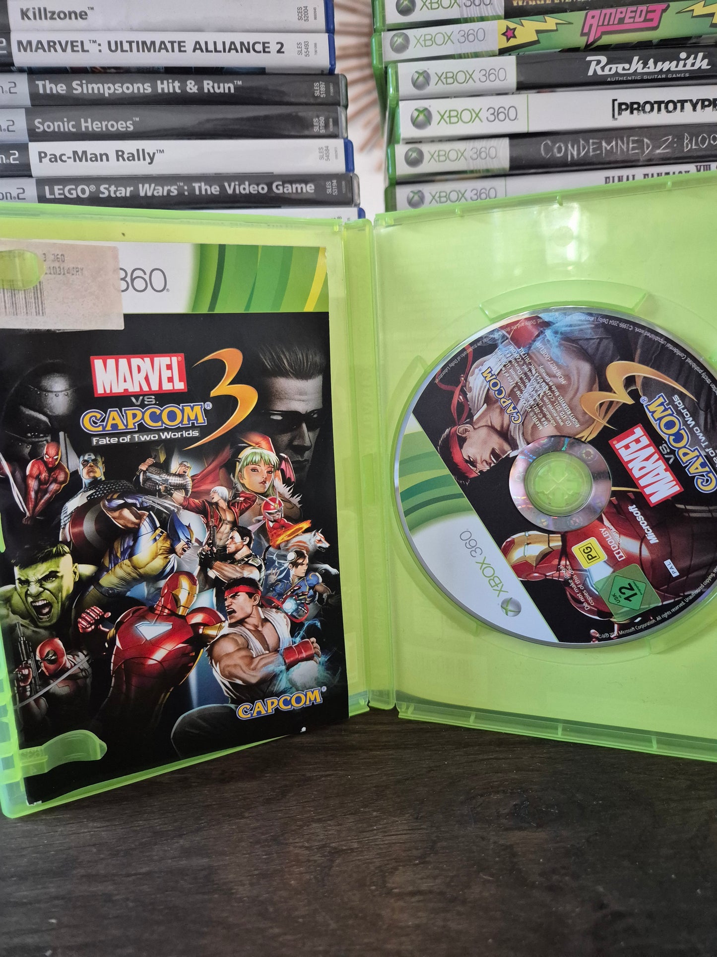 Marvel vs Capcom 3 Fate of two Worlds Xbox 360