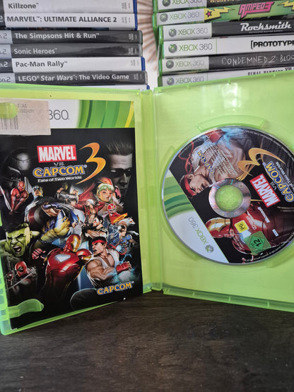 Marvel vs Capcom 3 Fate of two Worlds Xbox 360
