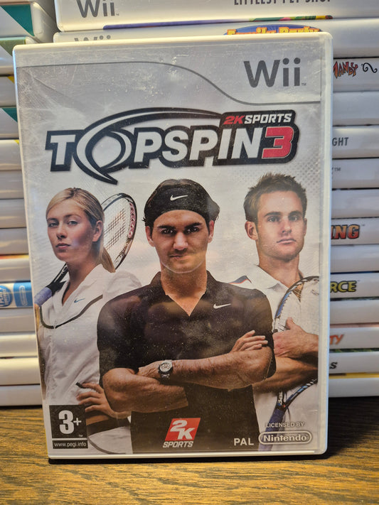 Top Spin 3 Wii