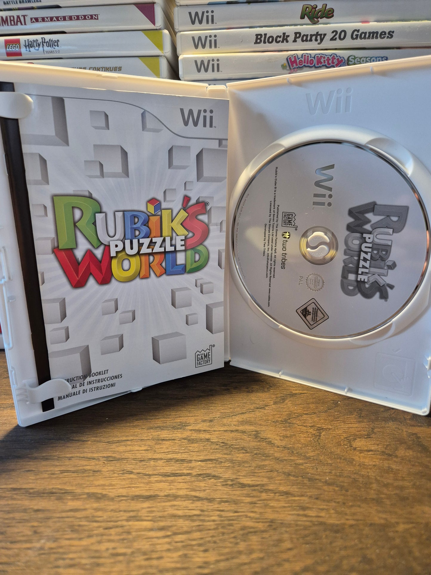 Rubik's Puzzle World Wii