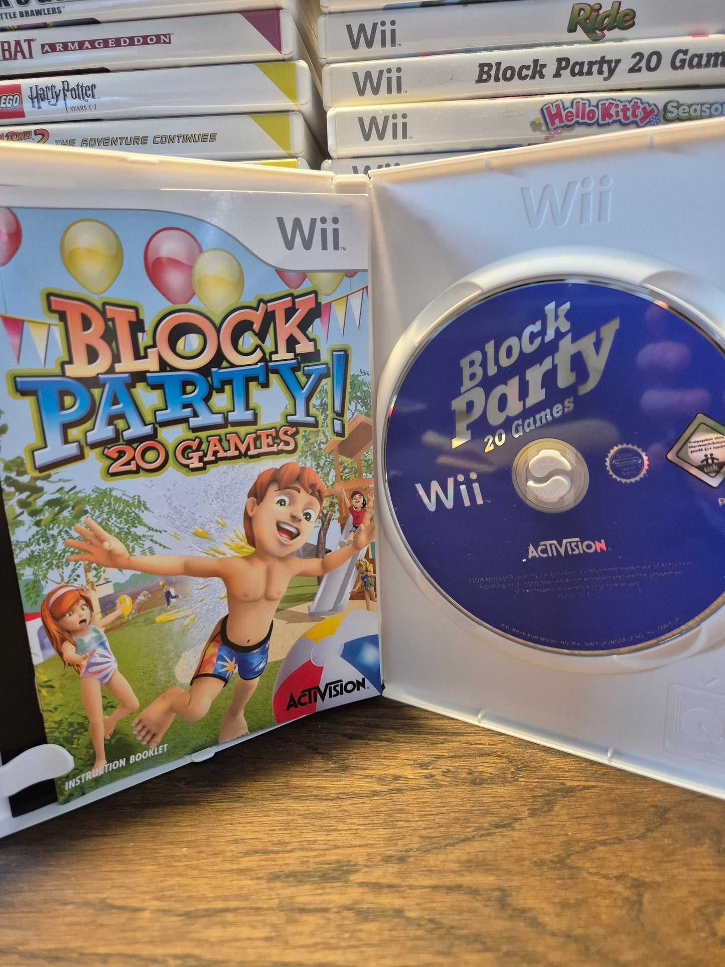 Block Party 20 Games Wii