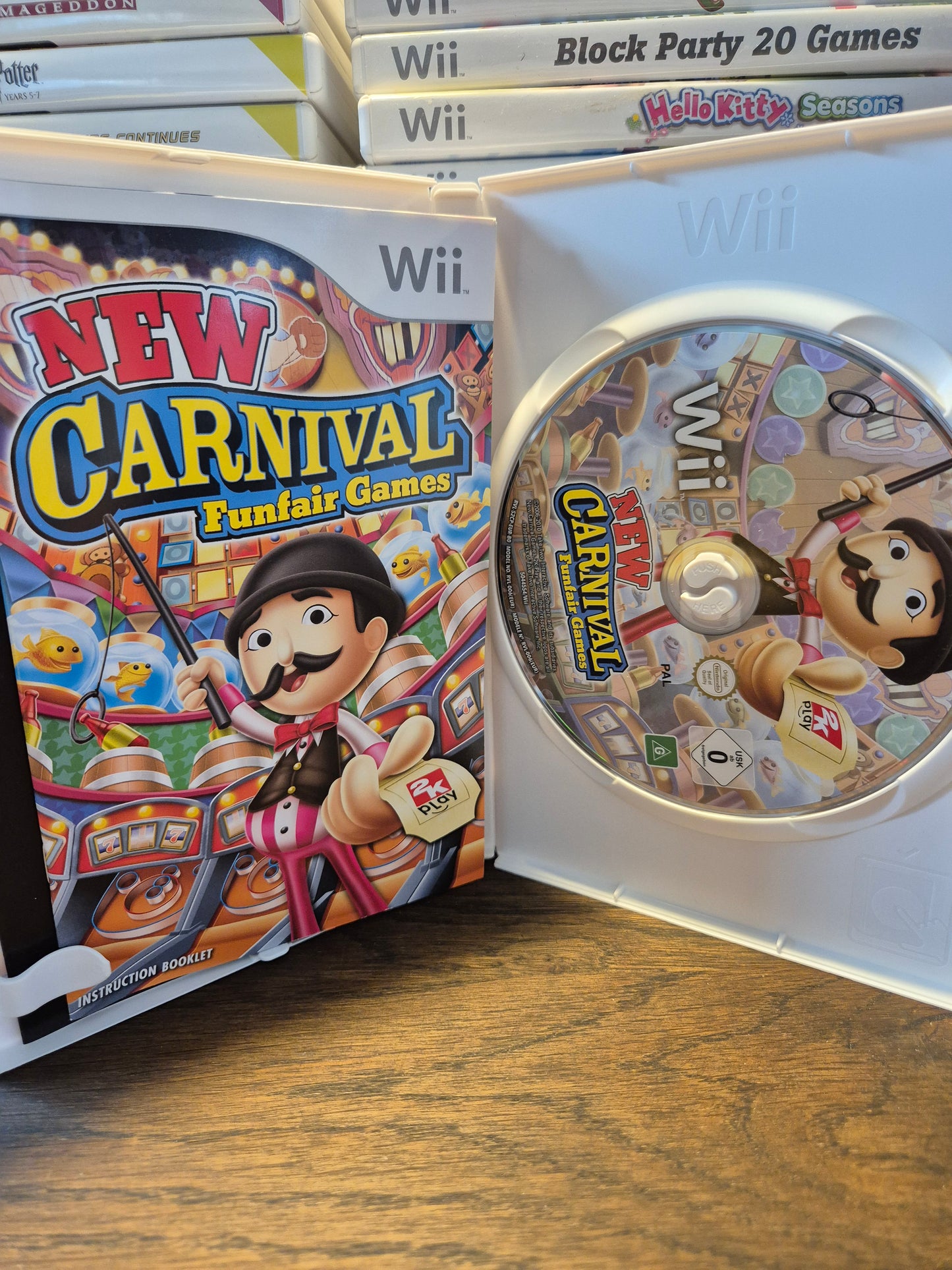 New Carnival Funfair Games Wii