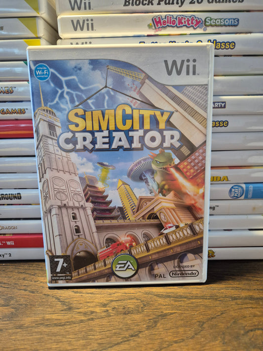 Sim City Creator Wii