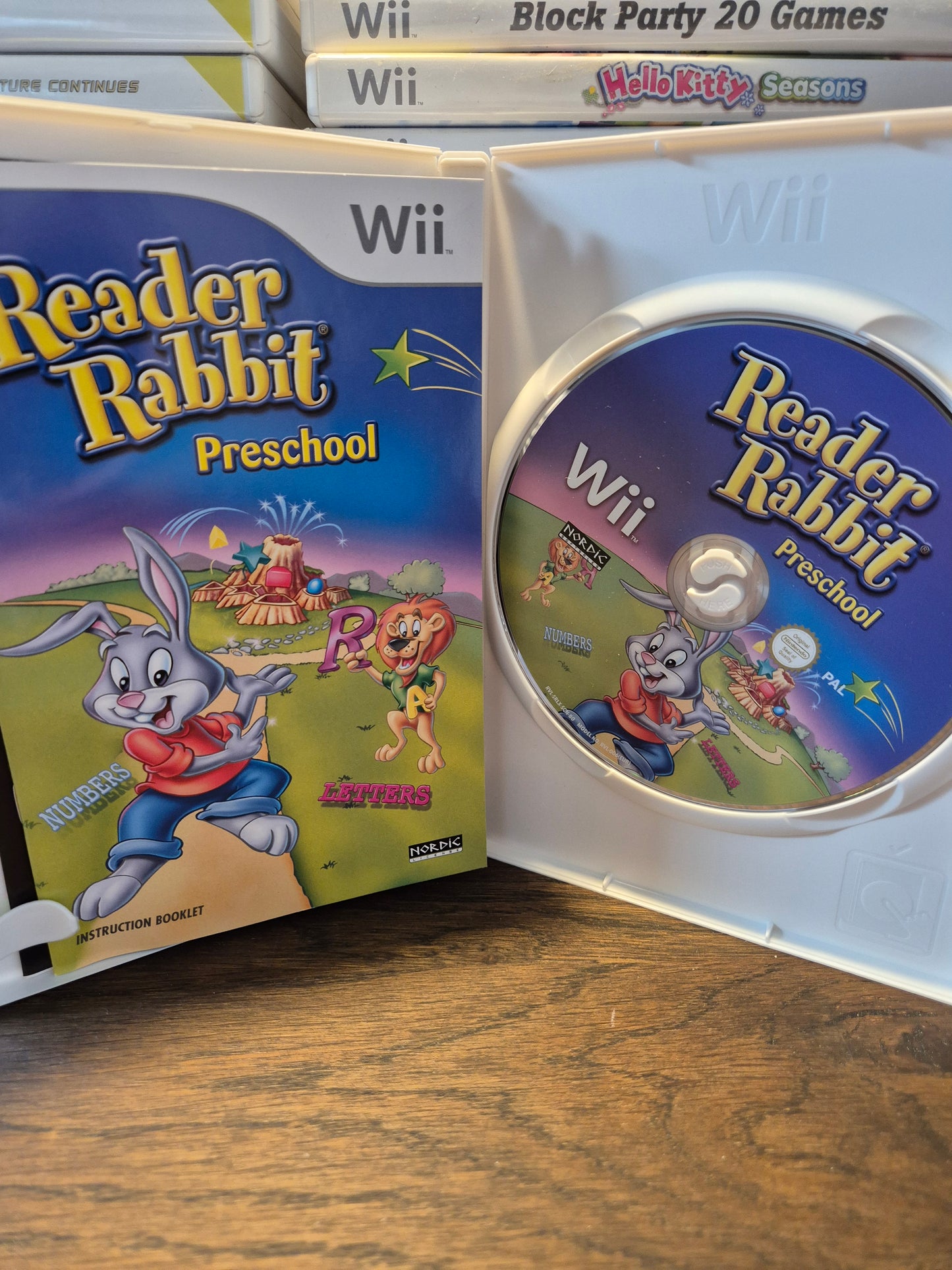 Reader Rabbit Preschool Wii