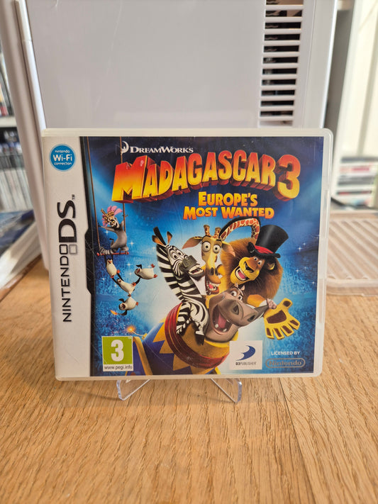 Madagascar 3 Europe's Most Wanted DS