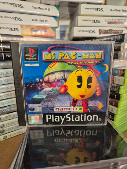 MS. PacMan Maze Madness PS1