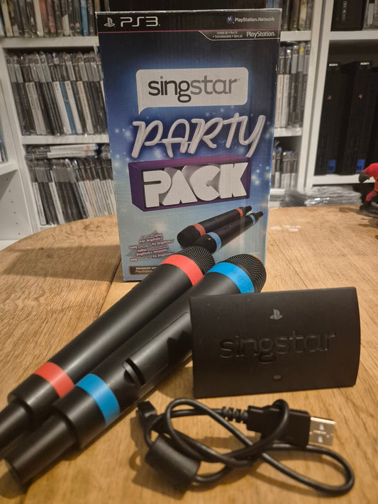 Wireless Singstar Party Pack m. Boks PS3