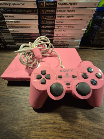 Sony PlayStation 2 Pink (Kosmetisk skade)