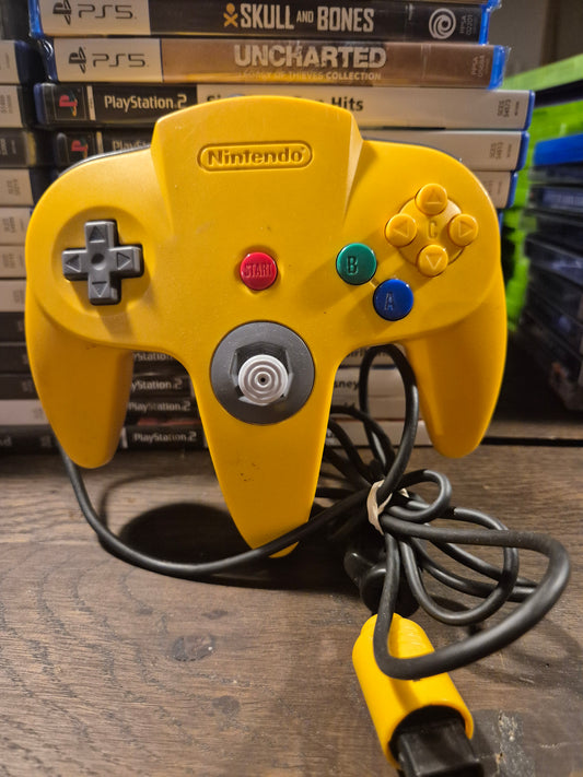Nintendo 64 Controller - Gul