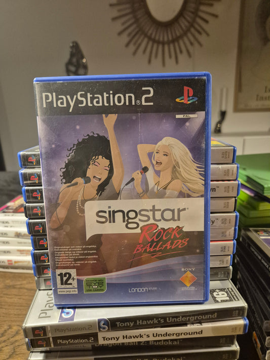 SingStar Rock Ballads PS2