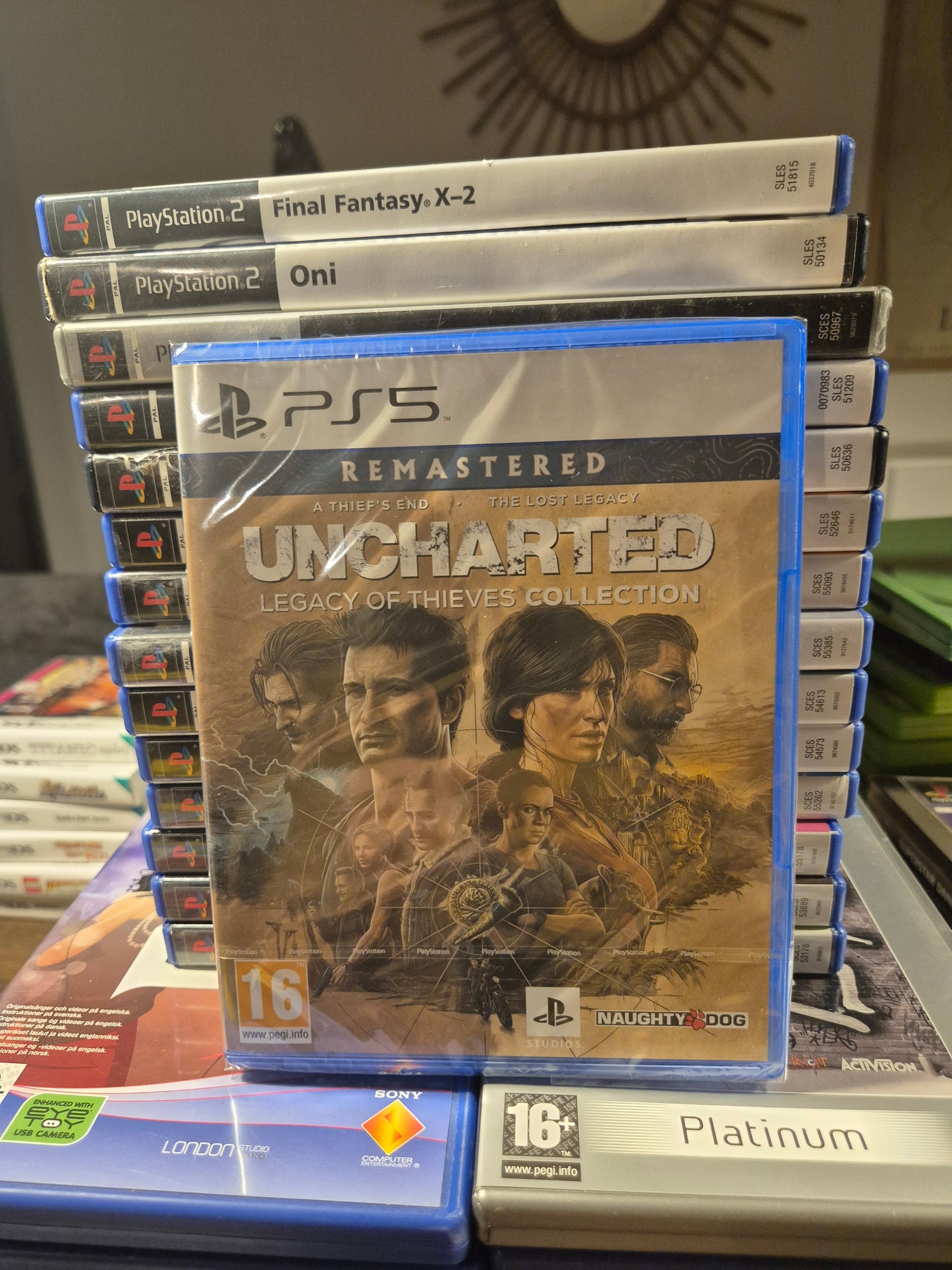 Uncharted Legacy of Thieves Collection Remastered PS5 (NYT)