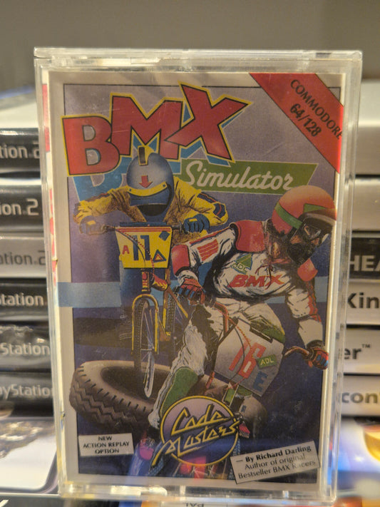 BMX Simulator Cassette (Commodore 64)
