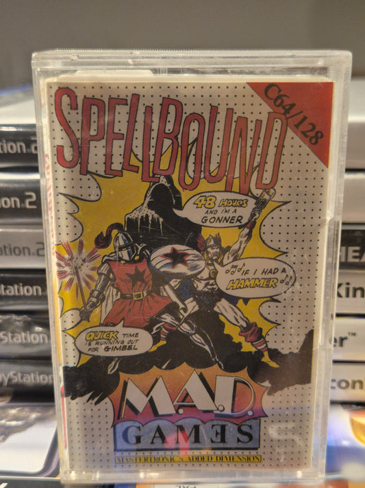 Spellbound Cassette (Commodore 64)