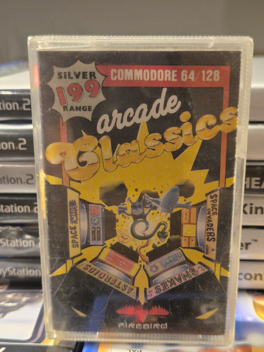 Arcade Classics Cassette (Commodore 64)