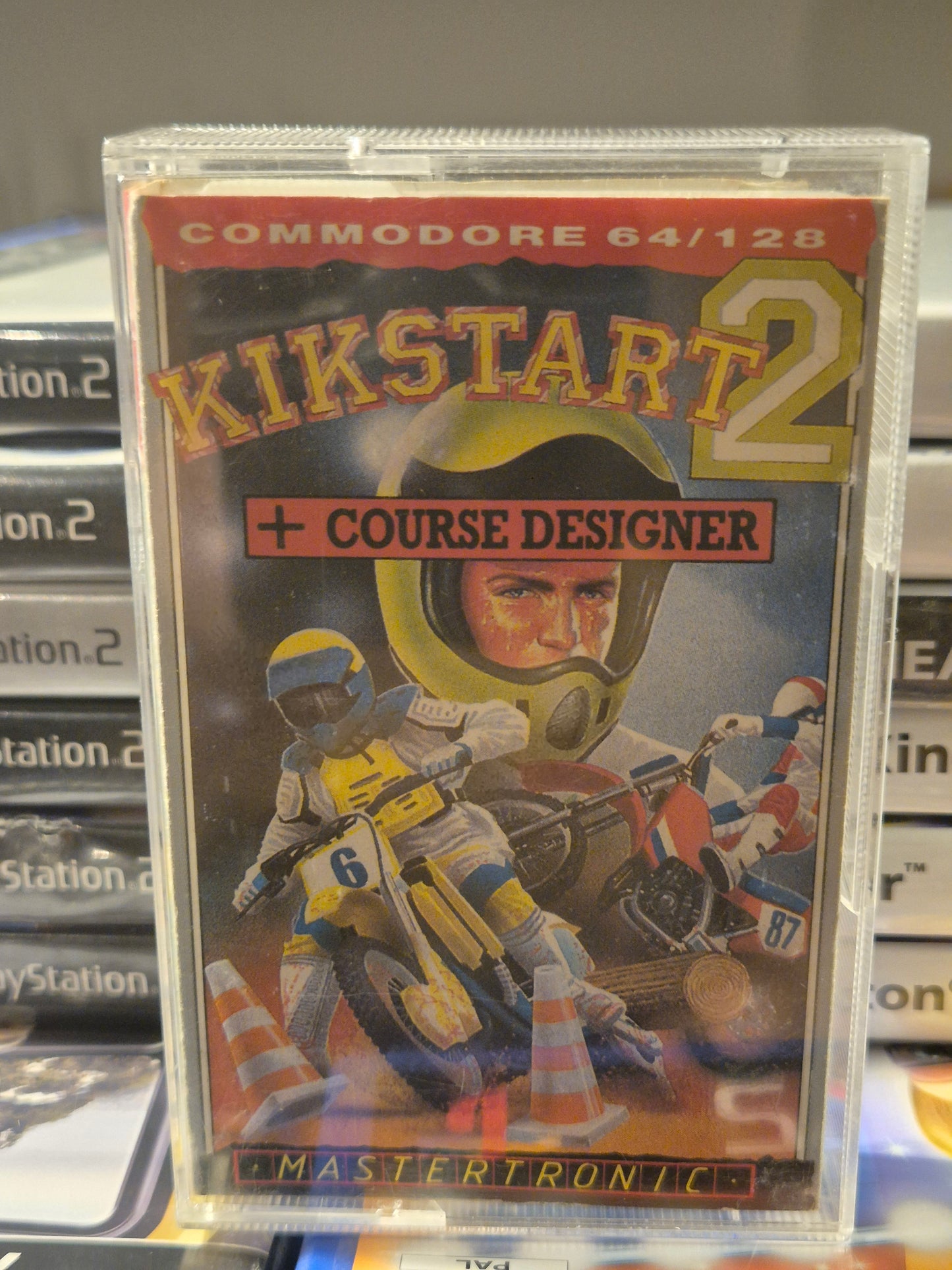 Kikstart 2 + Course Designer Cassette (Commodore 64)