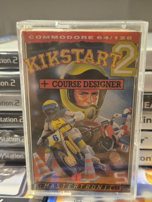 Kikstart 2 + Course Designer Cassette (Commodore 64)