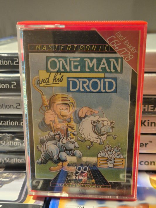 One Man and his Droid Cassette (Commodore 64)