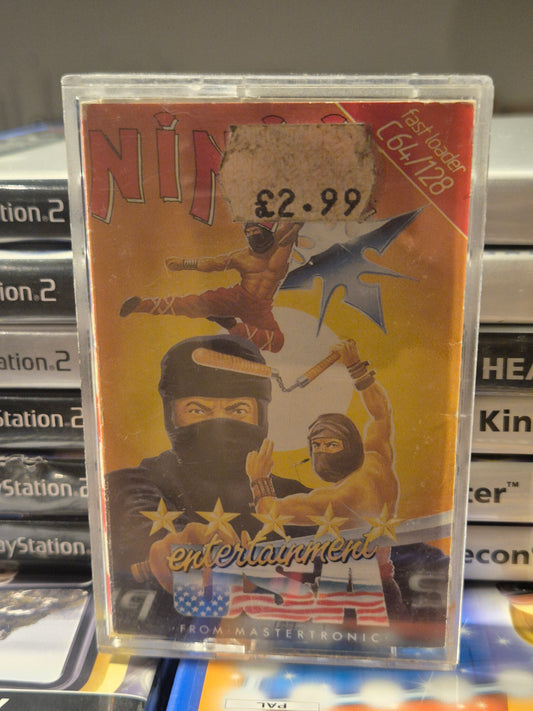 Ninja Entertainment USA Cassette (Commodore 64)